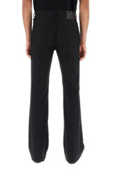 FLARED JACQUARD JEANS